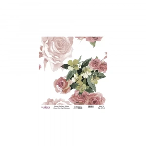 EVRENSEL PİRİNÇ KAĞIT KOLEKSİYON BEYAZ ZEMİN UC-057 30X30