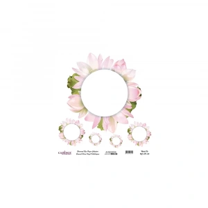 EVRENSEL PİRİNÇ KAĞIT KOLEKSİYON BEYAZ ZEMİN UC-081 30X30