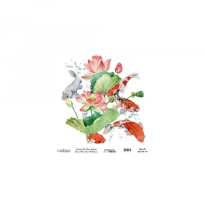 EVRENSEL PİRİNÇ KAĞIT KOLEKSİYON BEYAZ ZEMİN UC-089 30X30