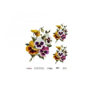 EVRENSEL PİRİNÇ KAĞIT KOLEKSİYON BEYAZ ZEMİN UC-113 30X30