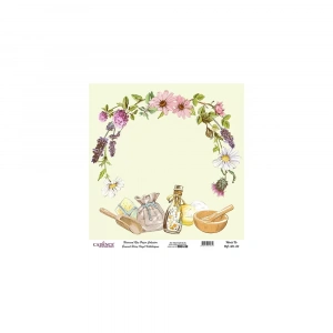 EVRENSEL PİRİNÇ KAĞIT KOLEKSİYON BEYAZ ZEMİN UC-124 30X30