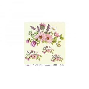 EVRENSEL PİRİNÇ KAĞIT KOLEKSİYON BEYAZ ZEMİN UC-125 30X30