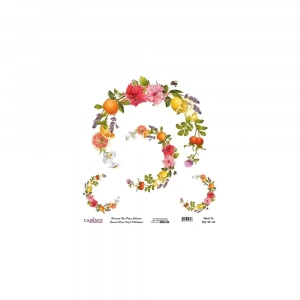 EVRENSEL PİRİNÇ KAĞIT KOLEKSİYON BEYAZ ZEMİN UC-126 30X30