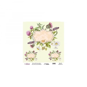 EVRENSEL PİRİNÇ KAĞIT KOLEKSİYON BEYAZ ZEMİN UC-130 30X30