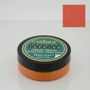FASHION KUMAŞ PASTA METALİK FMP-04 TURUNCU 50ML