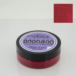 FASHION KUMAŞ PASTA OPAK FP-04 CRIMSON KIRMIZI 50ML