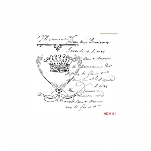 HOME DECOR MİNİ STENCIL HDM-01 25X25