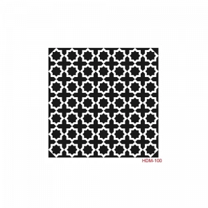 HOME DECOR MİNİ STENCIL HDM-100 25X25