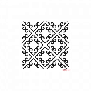 HOME DECOR MİNİ STENCIL HDM-101 25X25