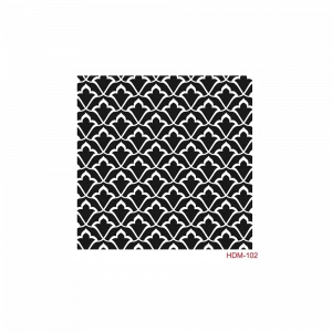 HOME DECOR MİNİ STENCIL HDM-102 25X25
