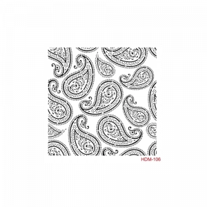 HOME DECOR MİNİ STENCIL HDM-106 25X25