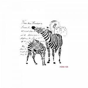 HOME DECOR MİNİ STENCIL HDM-108 25X25