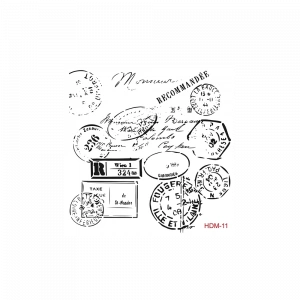 HOME DECOR MİNİ STENCIL HDM-11 25X25