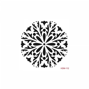 HOME DECOR MİNİ STENCIL HDM-112 25X25