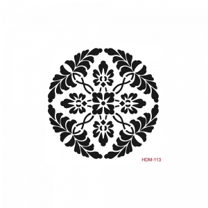 HOME DECOR MİNİ STENCIL HDM-113 25X25