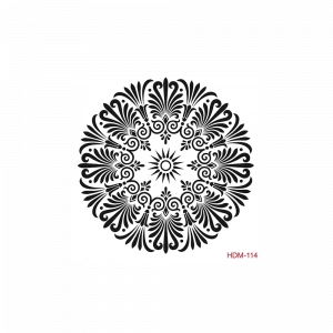 HOME DECOR MİNİ STENCIL HDM-114 25X25