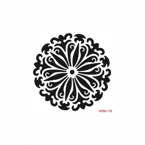 HOME DECOR MİNİ STENCIL HDM-116 25X25