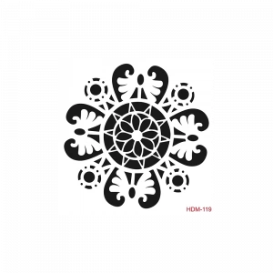HOME DECOR MİNİ STENCIL HDM-119 25X25
