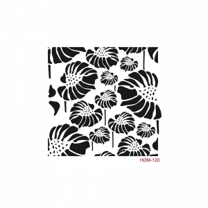 HOME DECOR MİNİ STENCIL HDM-120 25X25