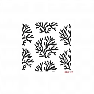 HOME DECOR MİNİ STENCIL HDM-122 25X25