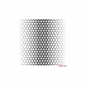 HOME DECOR MİNİ STENCIL HDM-123 25X25
