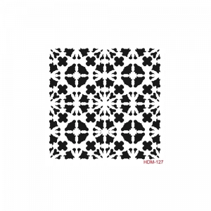 HOME DECOR MİNİ STENCIL HDM-127 25X25