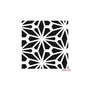 HOME DECOR MİNİ STENCIL HDM-129 25X25
