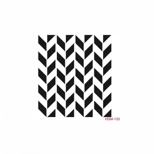 HOME DECOR MİNİ STENCIL HDM-133 25X25