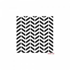 HOME DECOR MİNİ STENCIL HDM-135 25X25