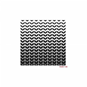 HOME DECOR MİNİ STENCIL HDM-136 25X25