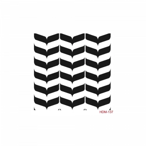 HOME DECOR MİNİ STENCIL HDM-137 25X25