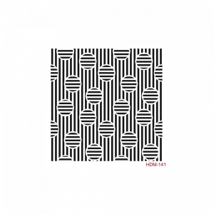 HOME DECOR MİNİ STENCIL HDM-141 25X25