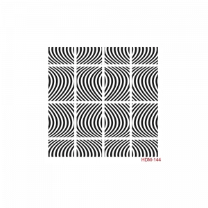 HOME DECOR MİNİ STENCIL HDM-144 25X25
