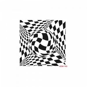 HOME DECOR MİNİ STENCIL HDM-145 25X25