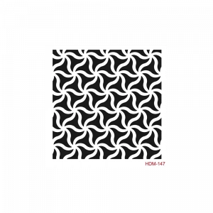 HOME DECOR MİNİ STENCIL HDM-147 25X25
