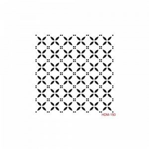 HOME DECOR MİNİ STENCIL HDM-150 25X25