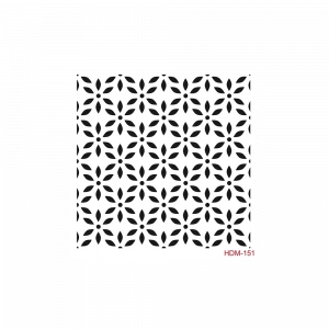HOME DECOR MİNİ STENCIL HDM-151 25X25