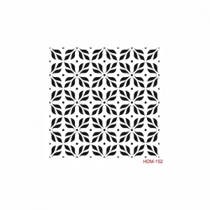 HOME DECOR MİNİ STENCIL HDM-152 25X25