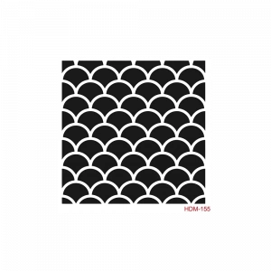 HOME DECOR MİNİ STENCIL HDM-155 25X25