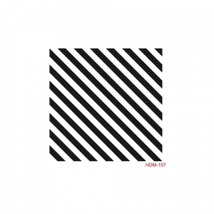 HOME DECOR MİNİ STENCIL HDM-157 25X25