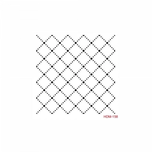 HOME DECOR MİNİ STENCIL HDM-158 25X25