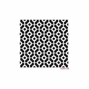HOME DECOR MİNİ STENCIL HDM-159 25X25