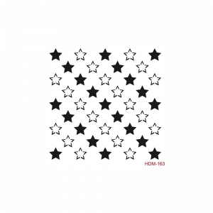 HOME DECOR MİNİ STENCIL HDM-163 25X25
