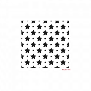 HOME DECOR MİNİ STENCIL HDM-164 25X25
