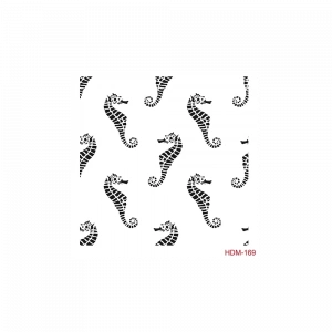 HOME DECOR MİNİ STENCIL HDM-169 25X25