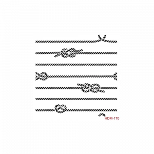 HOME DECOR MİNİ STENCIL HDM-170 25X25