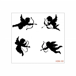 HOME DECOR MİNİ STENCIL HDM-181 25X25