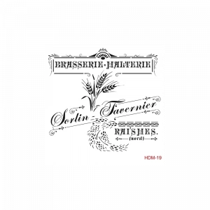 HOME DECOR MİNİ STENCIL HDM-19 25X25