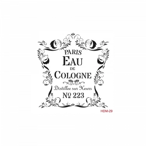 HOME DECOR MİNİ STENCIL HDM-29 25X25