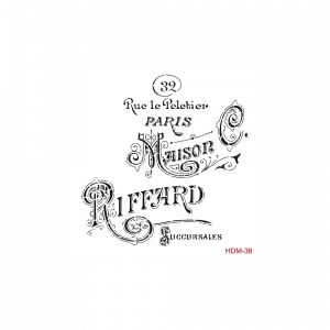 HOME DECOR MİNİ STENCIL HDM-36 25X25